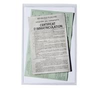 Exacompta Lot De 10 Etuis Pvc 15/100eme 2 Faces Pour Format 88 X 132 Mm