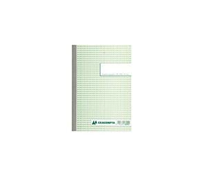 EXACOMPTA Lot de 10 Manifolds Quadrillé 5x5 148 mm x 210 mm 50 feuillets dupli Autocopiant