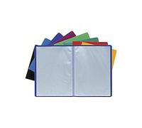 EXACOMPTA Lot de 2 Protèges document prolypropylene souple grainees opaque 160 vues coloris Aléatoire