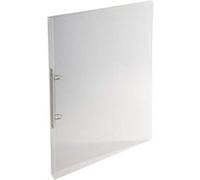 Exacompta - Réf. 54194E - Carton de 20 classeurs Crystal - 2 anneaux ronds diamètre 15 mm - Dos 20 mm - Dimensions extérieures : 32 x 25 cm - Format à classer A4 - Cristal