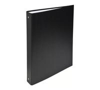 Exacompta 51371E Lot de 20 Classeurs à 4 anneaux en polypropylène 30 mm Noir