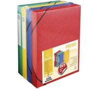 Exacompta Boîtes de classement Pack promo 3+1 40 mm A4