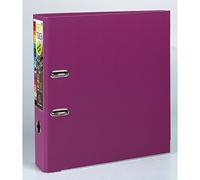 EXACOMPTA Lot de 3 Classeurs à levier en polypro PREMTOUCH dos de 8cm, coloris Fushia