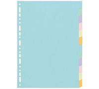 Exacompta Lot De 3 Intercalaires Carte Forever 180g 12 Positions A4