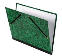 Exacompta - Réf. 533200E - Lot de 5 cartons à dessin Annonay - avec rubans tissu - dos et coins toilés - dimensions 67 x 94 cm - format à classer A1 (594 x 841 mm) - couleur vert