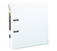 EXACOMPTA Lot de 5 Classeurs à levier Prem'Touch dos 50mm A4 blanc