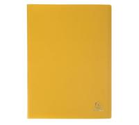 EXACOMPTA Lot de 8 Protège-documents en polypropylène souple OPAK 120 vues - A4 - Jaune