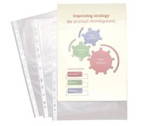Exacompta Pochettes perforées G A4 – Lot de 80+20 (100)