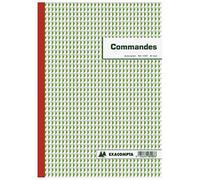 Exacompta Manifold COMMANDES - 29,7 x 21 cm - 50 feuilles autocopiantes 3 exemplaires