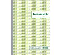 EXACOMPTA Manifold Encaissements 29,7x21cm 50 feuillets dupli autocopiants