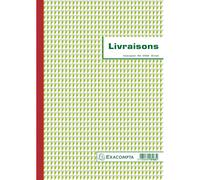 EXACOMPTA Manifold Livraisons 29,7x21cm 50 feuillets tripli autocopiants
