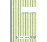 Cahier Manifold Exacompta quadrillé 5 x 5 - 21 x 13,5 cm 50 pages double exemplaires 3248E