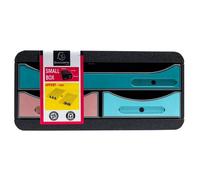 EXACOMPTA Module de classement Small Box 3 tiroirs Skandi - Couleurs assorties