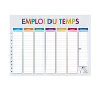 Exacompta Multicolore Emploi du temps par semaine 295 x 220 mm