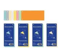 Exacompta Nature Future - Intercalaire - 100 Positions - 105 X 240 Mm - Paysage - Gris