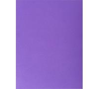 Exacompta Chemises à double poche ROCK'S 210 g/m² Paquet de 25 certifiées PEFC™ 24 x 32 cm A4 violine