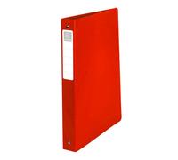 Exacompta - Réf. 51395E - 1 Classeur rigide avec étiquette OPAK - 4 anneaux ronds diamètre 30 mm - Dos 40 mm - Dimensions extérieures : 32 x 26,8 cm - Format à classer A4 Maxi - Coloris : rouge