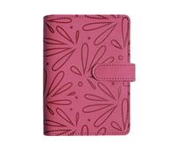 Organiseur Exatime 14 Floralie 11 x 14.5 cm Semainier Septembre 2024 à Décembre 2025 - 16 mois - Fuchsia