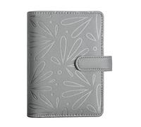EXACOMPTA Organiseur Exatime 14 Floralie 11 x 14,5 cm Semainier Gris