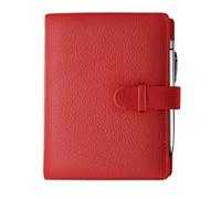 EXACOMPTA Organiseur Exatime 17 Cali vachette pleine fleur 190x150 mm Rouge