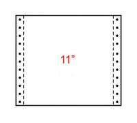 Exacompta Papier Listing 380 x 280 mm Zone vert 70g/m² Carton de 2000 Feuilles