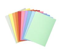 EXACOMPTA Paquet 100 chemises SUPER 160 24x32cm Couleurs assorties