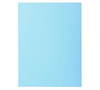 EXACOMPTA Paquet 100 chemises SUPER 210 - 24x32cm - Bleu clair