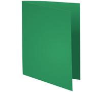 EXACOMPTA Paquet de 100 chemises Flash 220 teintes vives vert foncé, format 320x24 cm