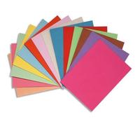 Exacompta - Paquet De 100 Chemises Foldyne 250 Carte Recyclée - 24x32 Cm - 220 Grammes - Rose Fuchsia