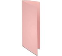 EXACOMPTA Paquet de 100 chemises JURA 250 en carte 240 grammes rose