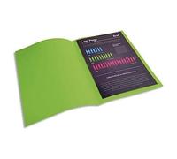 Exacompta Chemises Rock's - Paquet de 100 en carte 210 g - Vert clair