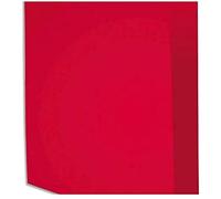 EXACOMPTA Paquet de 100 chemises Rock's en carte 210 g, coloris framboise