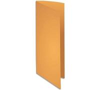 EXACOMPTA Paquet de 100 chemises Rock's en carte 210 g, coloris ocre