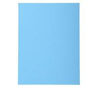 Exacompta Chemises semi-rigides Forever 170 g/m² – 24x32 cm A4 – 100% recyclées bleu vif Ange Bleu