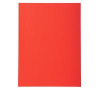 Exacompta Chemises semi-rigides Forever 170 g/m² 24x32 A4 Rouge x100 100% recyclées cert. Ange Bleu