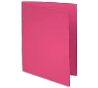 Chemise Exacompta - Paquet de 100 sous-chemises "Bahia 80" 22x31cm Fuchsia Rose Fuchsia G