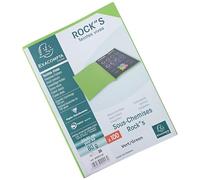 EXACOMPTA Paquet de 100 sous-chemises Rock's en carte 80 g, coloris vert clair