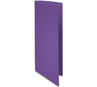 EXACOMPTA Paquet de 100 sous-chemises Rock's en carte 80 g, coloris violet