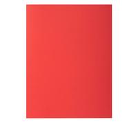 EXACOMPTA Paquet de 25 chemises Double Poche ROCK''S 210 - double A4 ou A3 - 24x32cm - Rouge