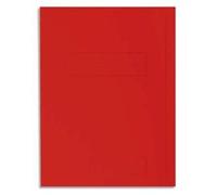 Exacompta Paquet De 50 Chemises 2 Rabats Jura En Carte 240 Grammes Coloris Rouge