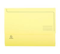 EXACOMPTA Paquet de 50 chemises poche SUPER 210 - 24,5x32,5cm - Canari