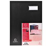 EXACOMPTA Parapheur DIRECTION 24 Compartiments Noir