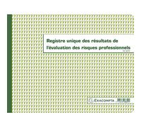 Exacompta – Bloc vendeur double numérotage – 6,6 x 13,5 cm – Coloris assortis