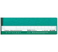 EXACOMPTA Piqûre 27x32cm à tête paresseuse 11 colonnes sur 1 page 28 lignes 80 pages