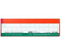 EXACOMPTA Piqûre 27x32cm à tête paresseuse 20 colonnes sur 2 pages 28 lignes 80pages