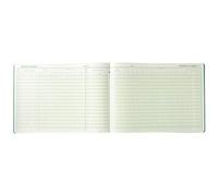 Exacompta Piqûre 28x38cm Journal de caisse ou banque 15 débit 7 crédit 31 lignes 80 p