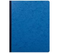 EXACOMPTA Piqûre 32x25cm 6 colonnes sur 1 page 31 lignes 80 pages - Bleu