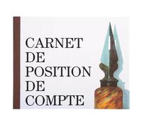 EXACOMPTA Piqûre position de compte 16x19,5cm 40pages
