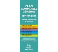 Exacompta Plan comptable accordéon 18 x 8,5 cm Vert