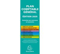 EXACOMPTA Plan comptable général accordéon 19x7,5cm - Vert
